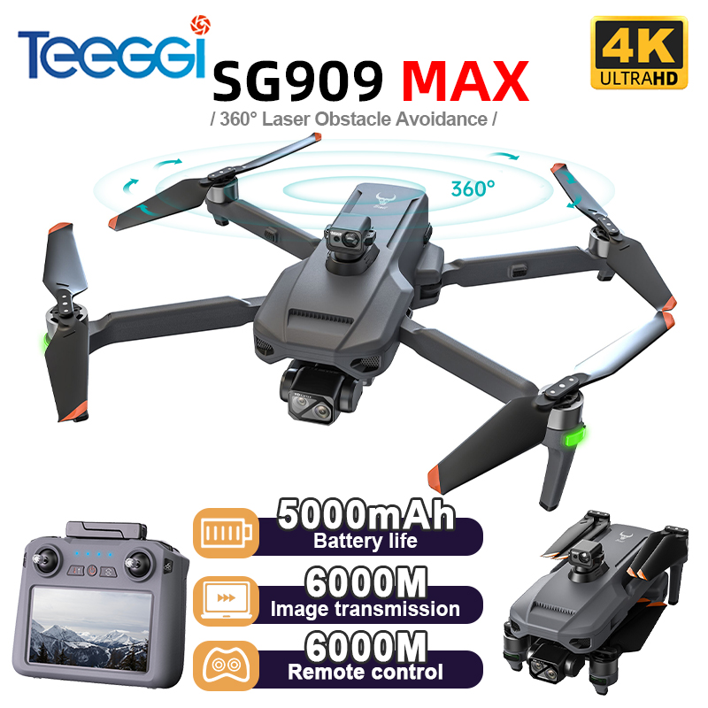 Drone Rc Harness - Teeggi SG909 MAX GPS Drone With