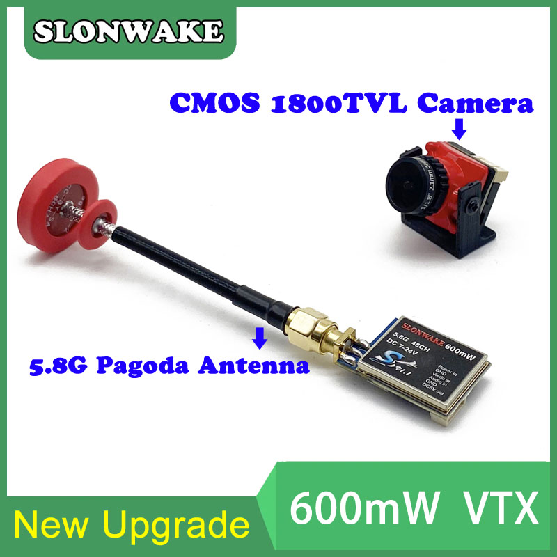 5.8G 48CH 600mW adjustable VTX - огляд і ціна Drone Rc Remote Control