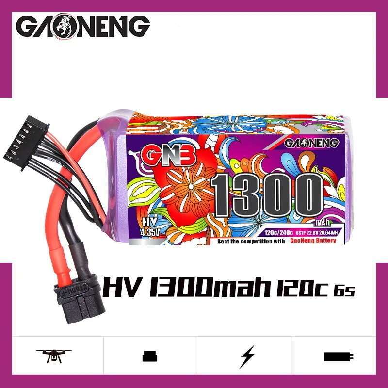 2Pcs GNB 6S Lipo Battery 22.8V - огляд і ціна Drone Rc Board
