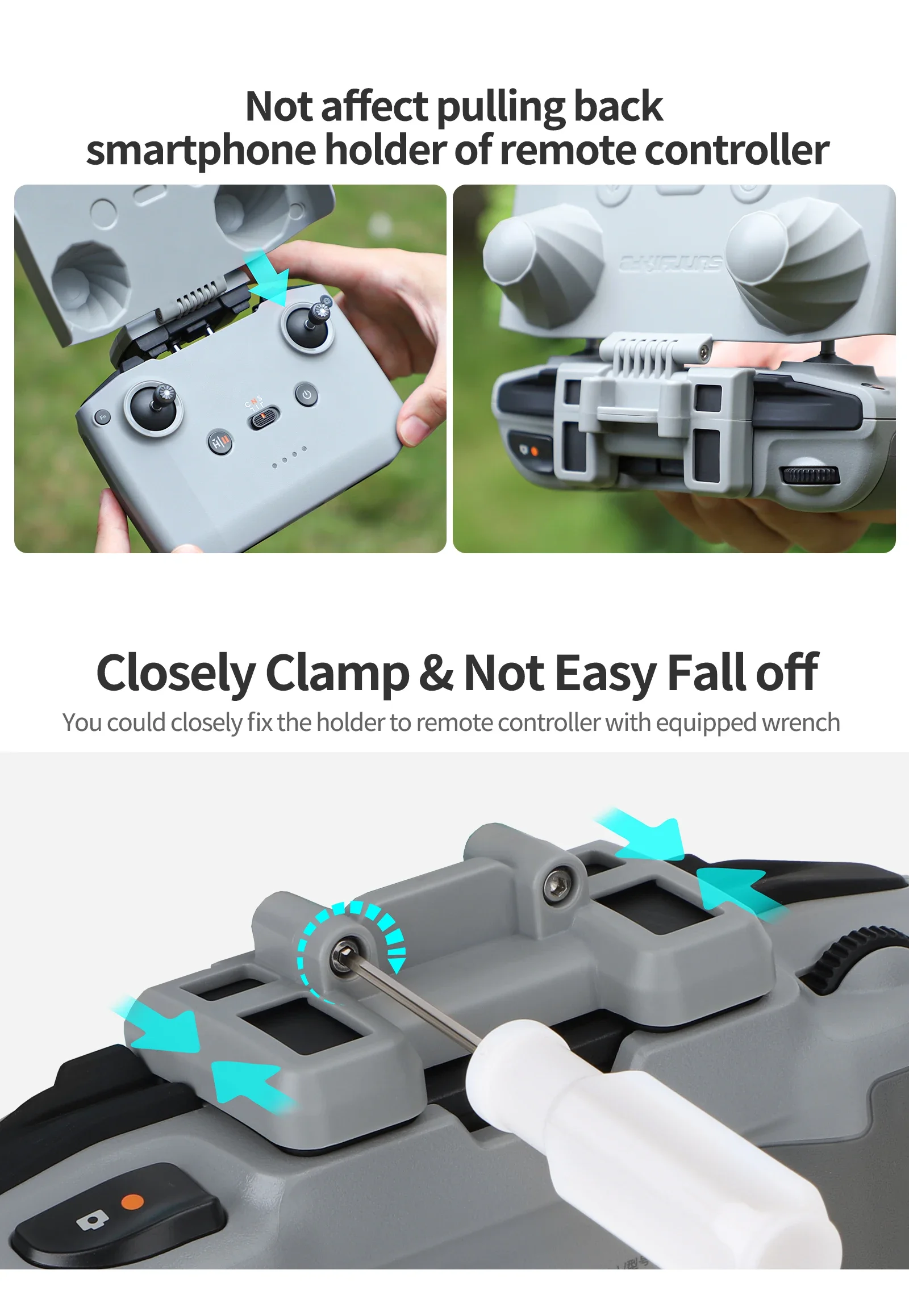 2 in 1 Controller Protector Su - огляд і ціна Drone Dji Rc Mini 3