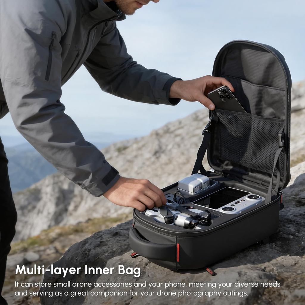 Waterproof Hard Carrying Backp - огляд і ціна Drone Dji Rc Mini 3