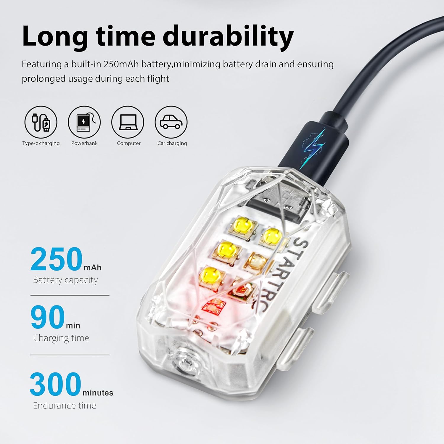 STARTRC Drone Strobe Light Ant - огляд і ціна Drone Udi Rc
