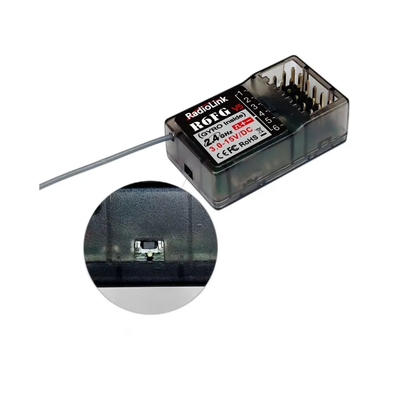 Radiolink R6FG V5 Receiver 6 C - огляд і ціна Telemetry Module Rc