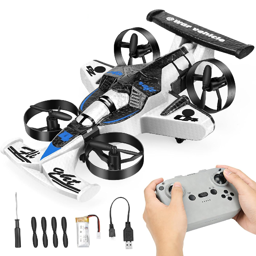 1SET  Remote Control Car and R - огляд і ціна Rc Drone And Flying Car