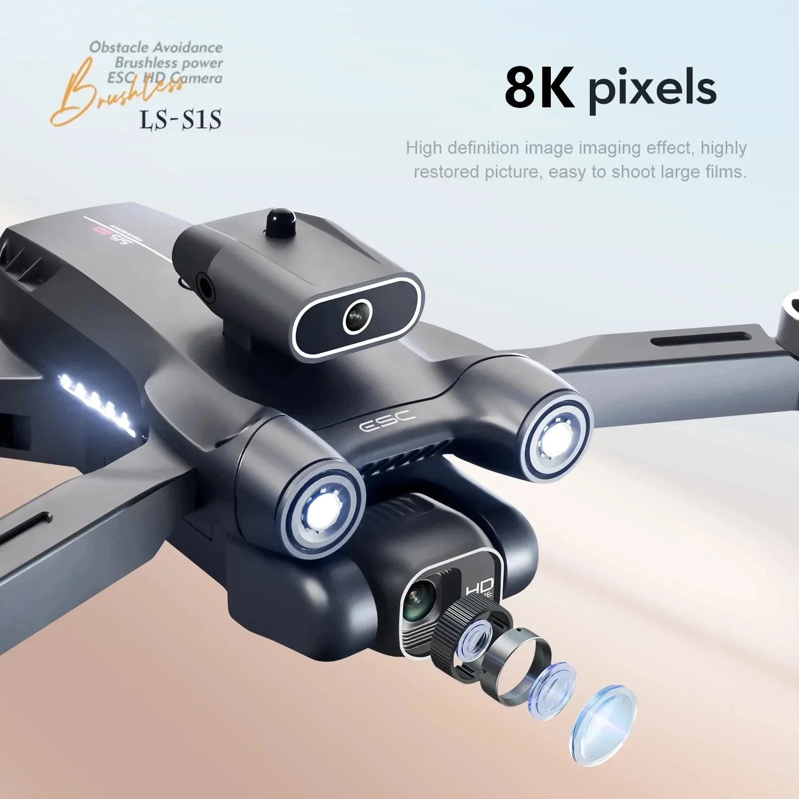 New S1S 5G GPS Drone Camera 8K - огляд і ціна Drone Rc Gps