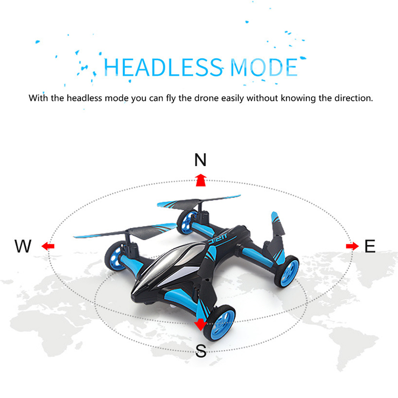 2.4G RC Drone Air-Ground Flyin - огляд і ціна Rc Drone And Flying Car