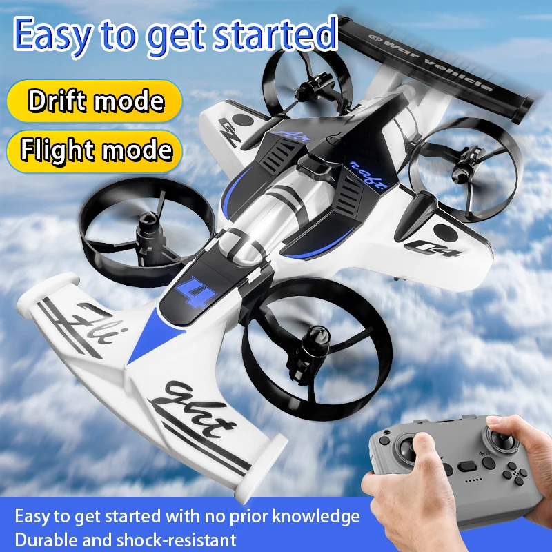 2 IN 1 Remote Control Quadcopt - огляд і ціна Rc Drone And Flying Car