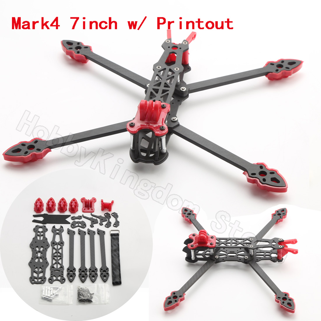 Mark4 7 inch FPV Drone Frame 2 - огляд і ціна Carbon Fiber Drone Arm