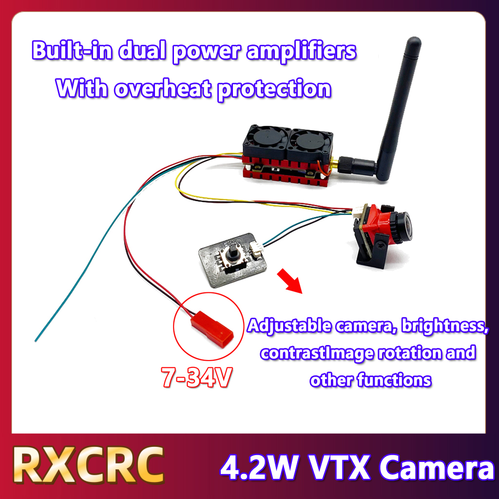 RXCRC 5.8G 48CH 4.2W High Powe - огляд і ціна Drone Rc Remote Control