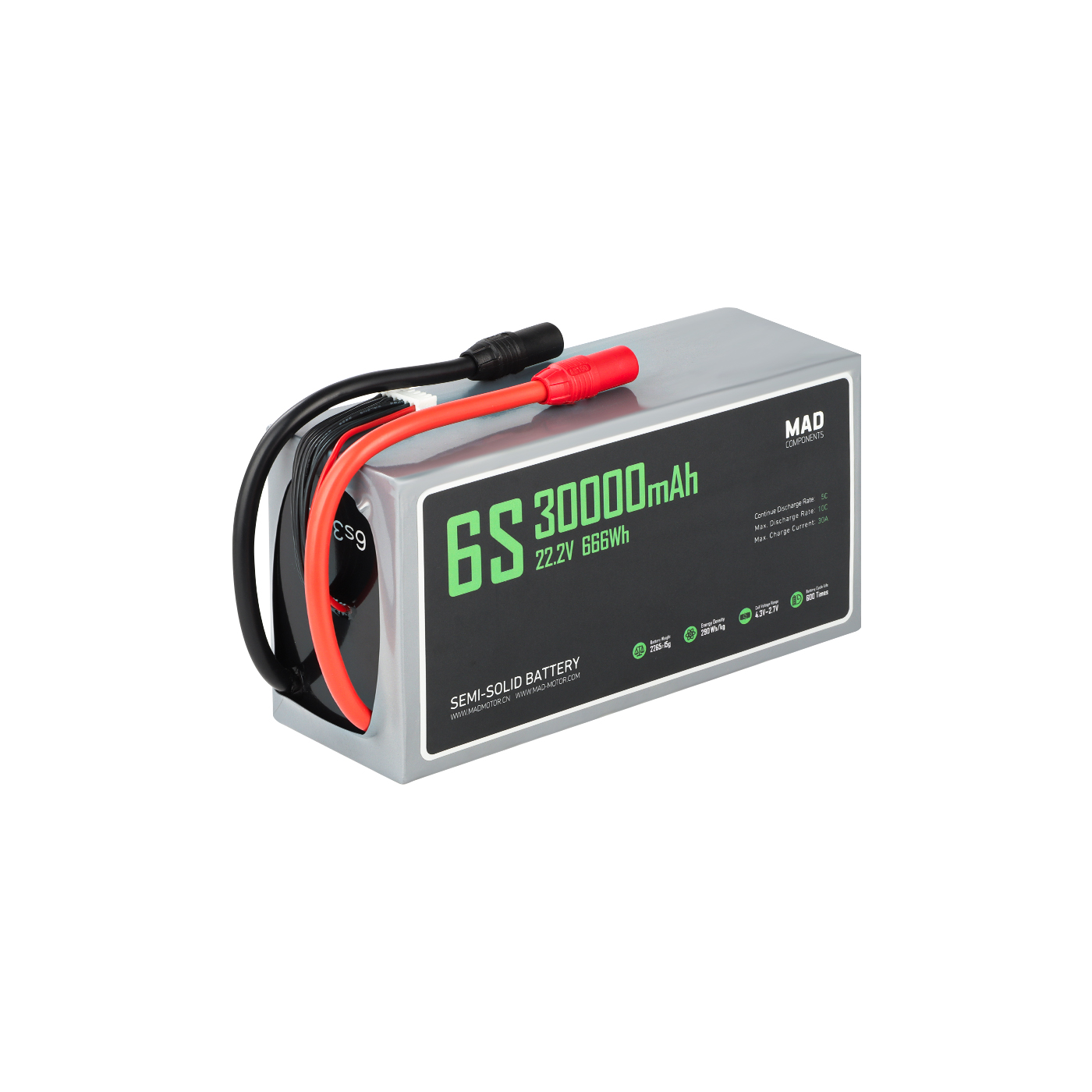 ATV 6S 30Ah High Power Drone S - огляд і ціна Drone Lipo Battery