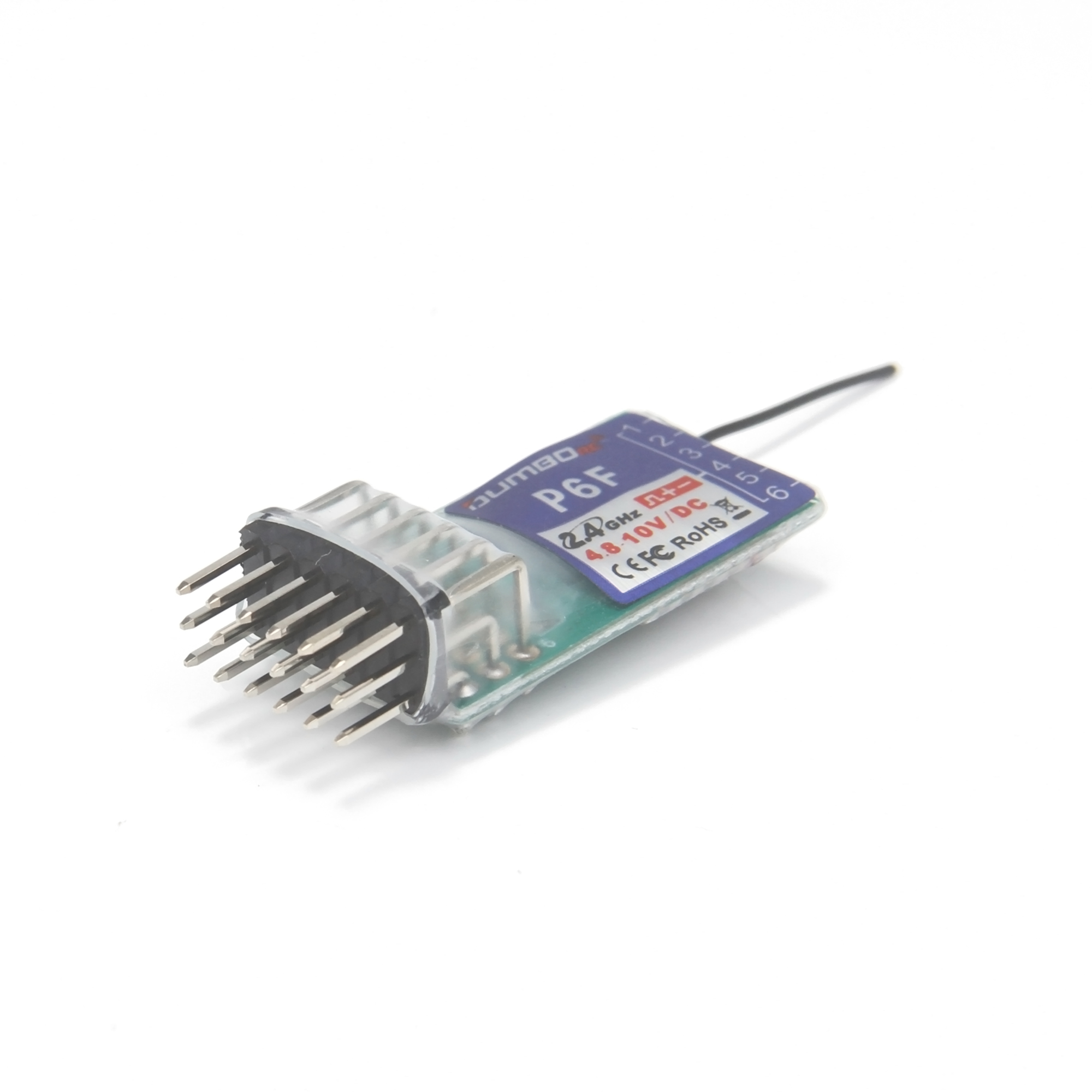 DUMBORC P6F Mini Receiver 6CH  - огляд і ціна Telemetry Module Rc