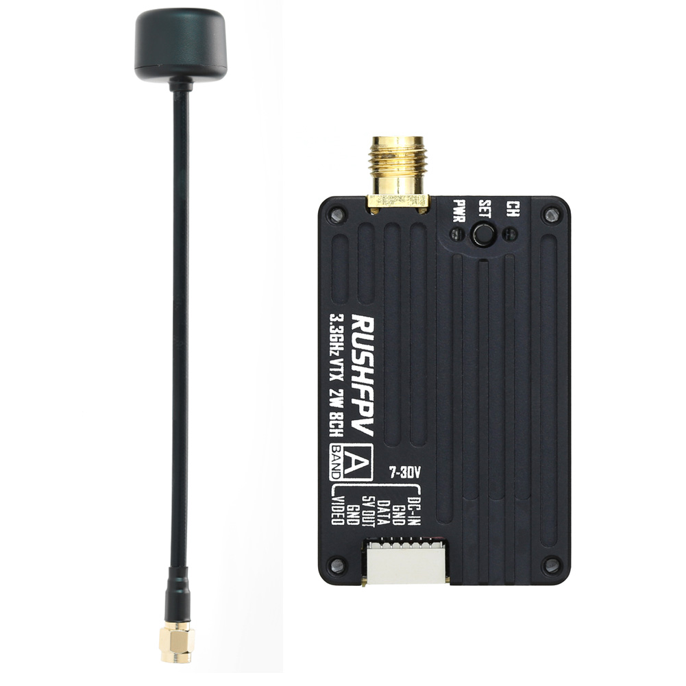 RUSHFPV 3.3G 2W VTX Transmitte - огляд і ціна Drone With Rc Remote