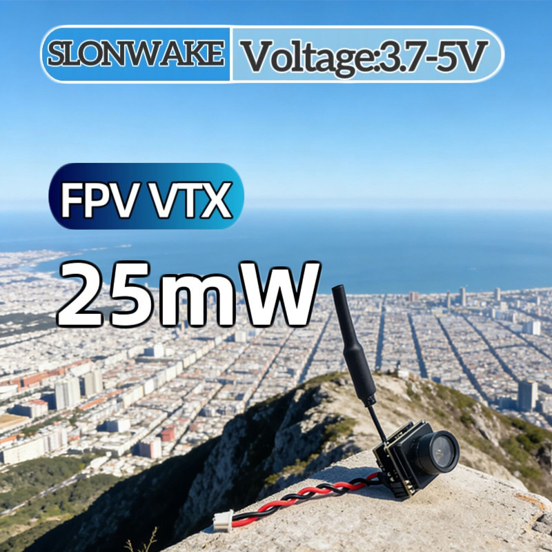 SLONWAKE FPV 25mW power simula - огляд і ціна Drone Rc Remote Control