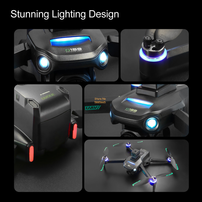 8K Dual Camera 5G WIFI FPV Rem - огляд і ціна Drone Rc Harness