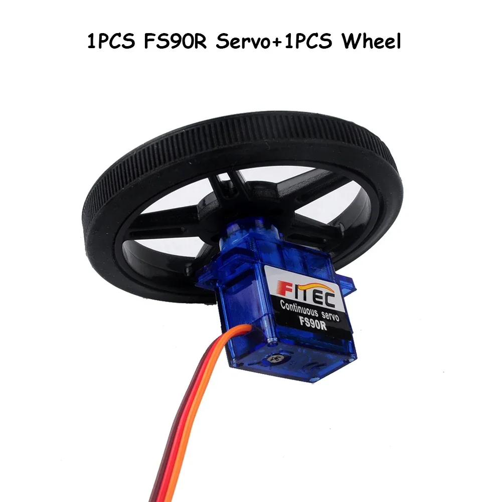 FS90R Micro Servo 1.5KG 4.8 6V - огляд і ціна Drone Rc Car