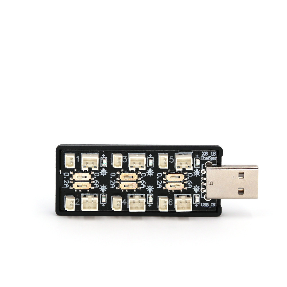 6CH USB 1S LiPo/LiHv 3.7V/4.2V - огляд і ціна Drone Rc Board