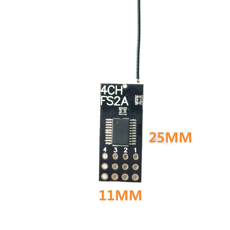 Flysky FS2A Mini Receiver 4CH  - огляд і ціна Drone Lipo Battery