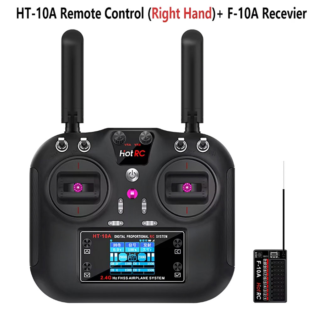 Hotrc HT-10A 2.4G 10CH Transmi - огляд і ціна Drone Rc Car