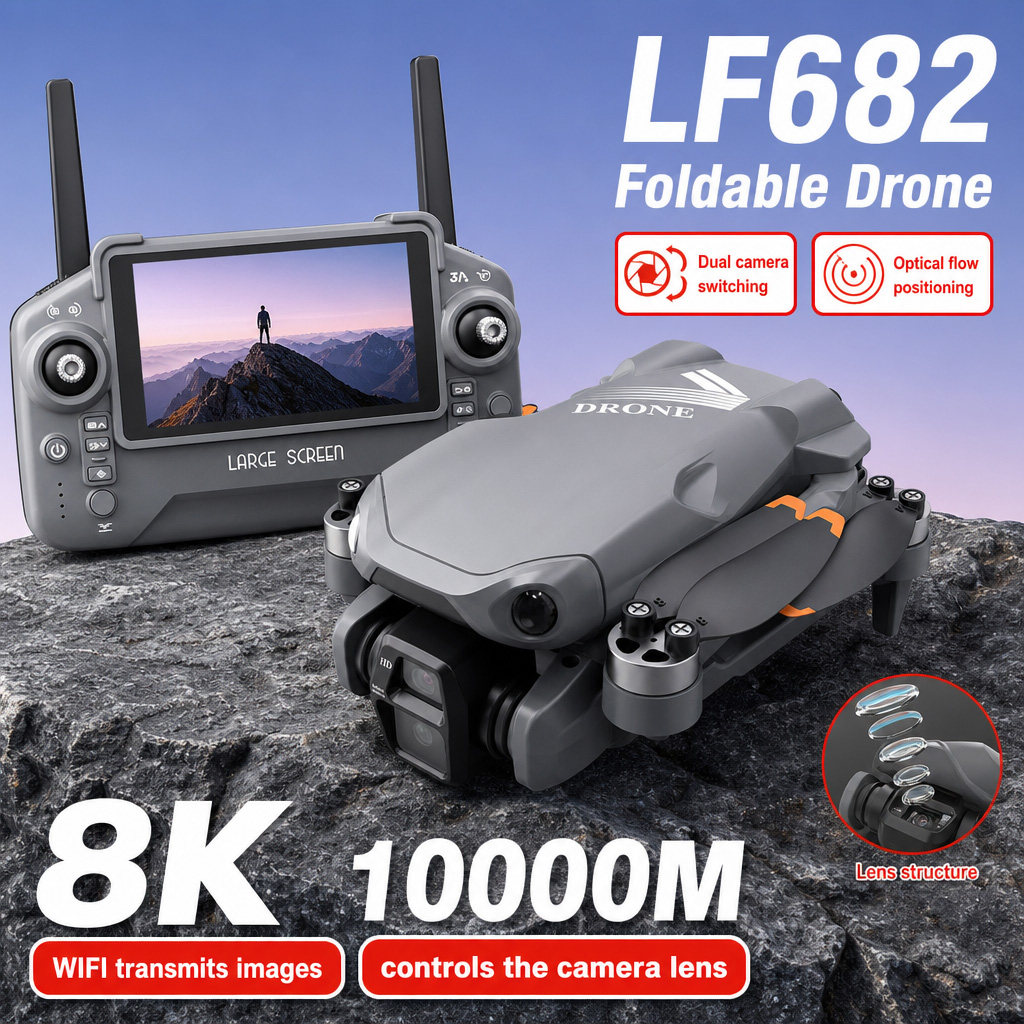 Aerial Photo LF682 Drone 8K HD - огляд і ціна Drone Rc Harness