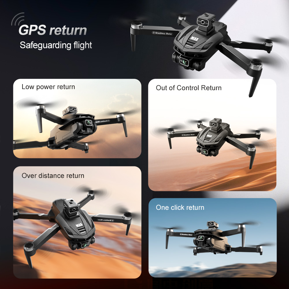V168 PRO Max GPS Drone 8K Prof - огляд і ціна Drone Rc Harness