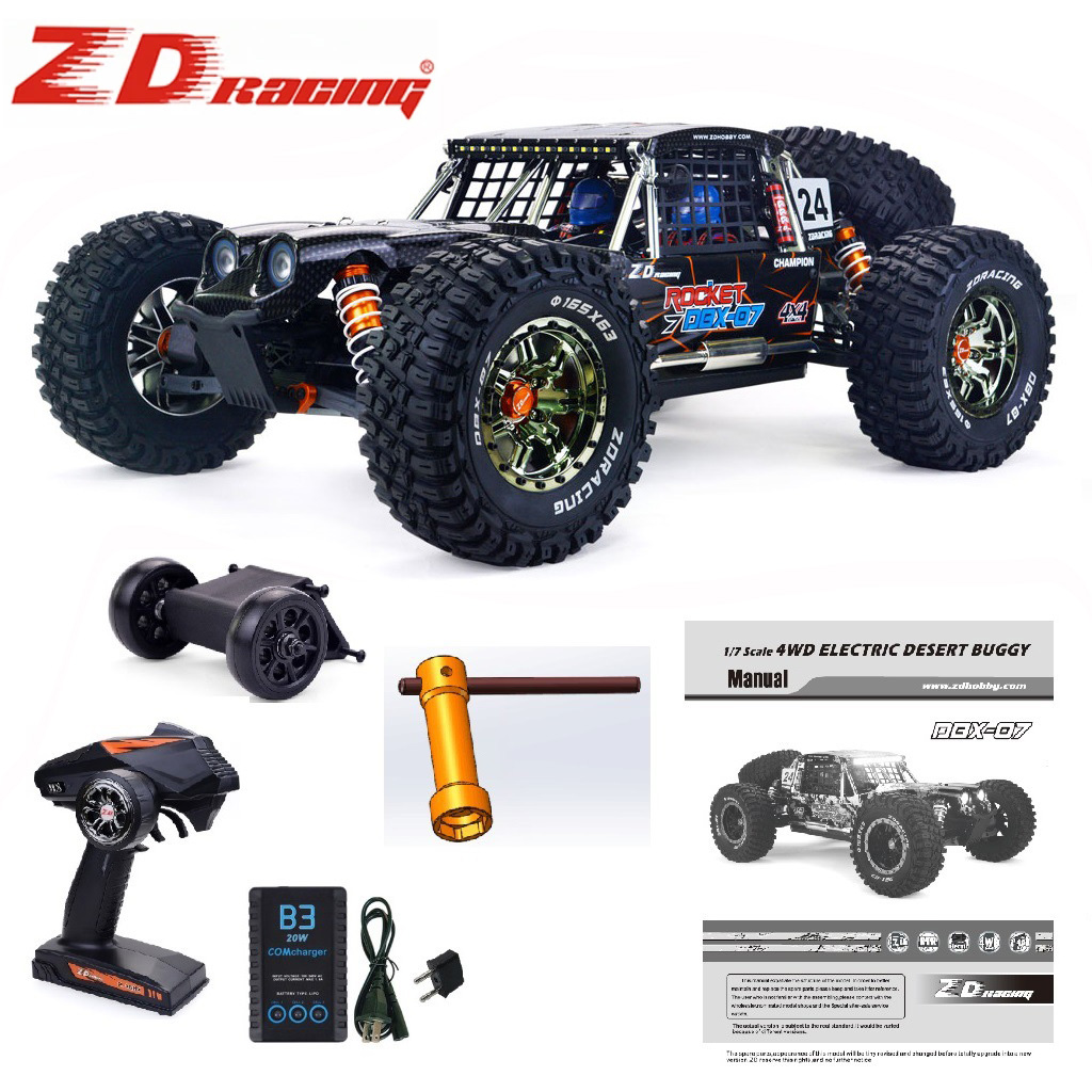 ZD Racing DBX-07 RC Car 1/7 2. - огляд і ціна Esc 4In1 Brushless