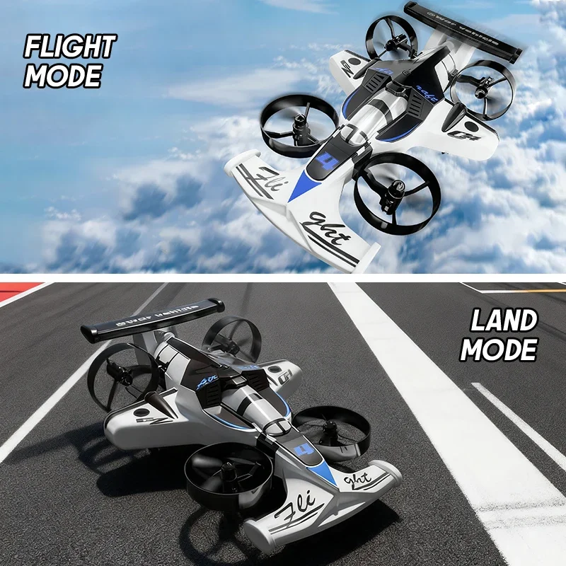 Land-air Dual Mode 6ch Rc Dron - огляд і ціна Rc Drone And Flying Car