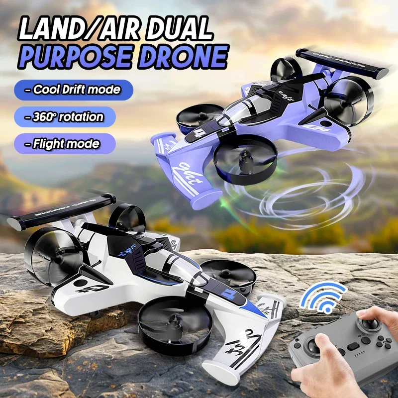Land-air Dual Mode 6ch Rc Dron - огляд і ціна Rc Drone And Flying Car
