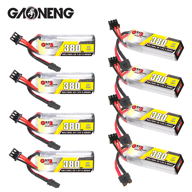 GNB 2S 7.6V 380mAh 90C/180C Li - огляд і ціна Drone Lipo Battery