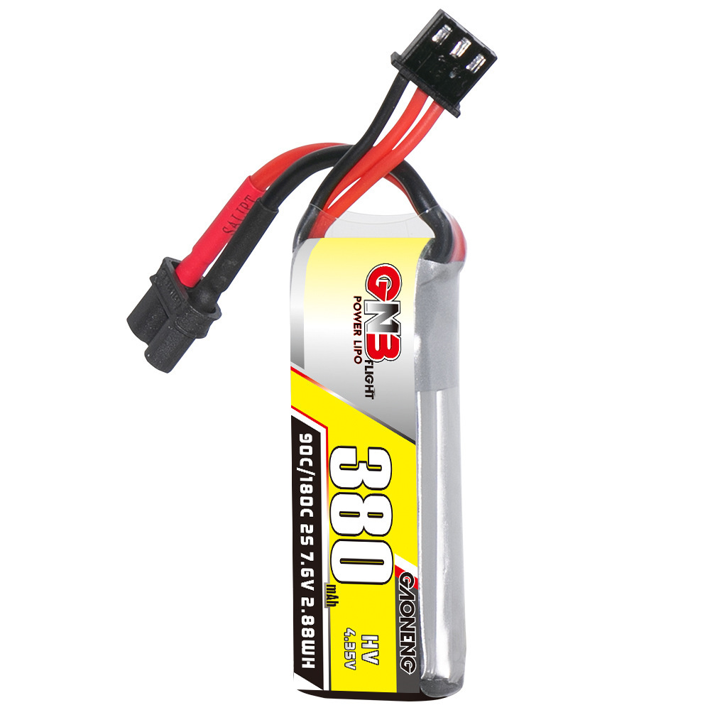 GNB 2S 7.6V 380mAh 90C/180C Li - огляд і ціна Drone Lipo Battery
