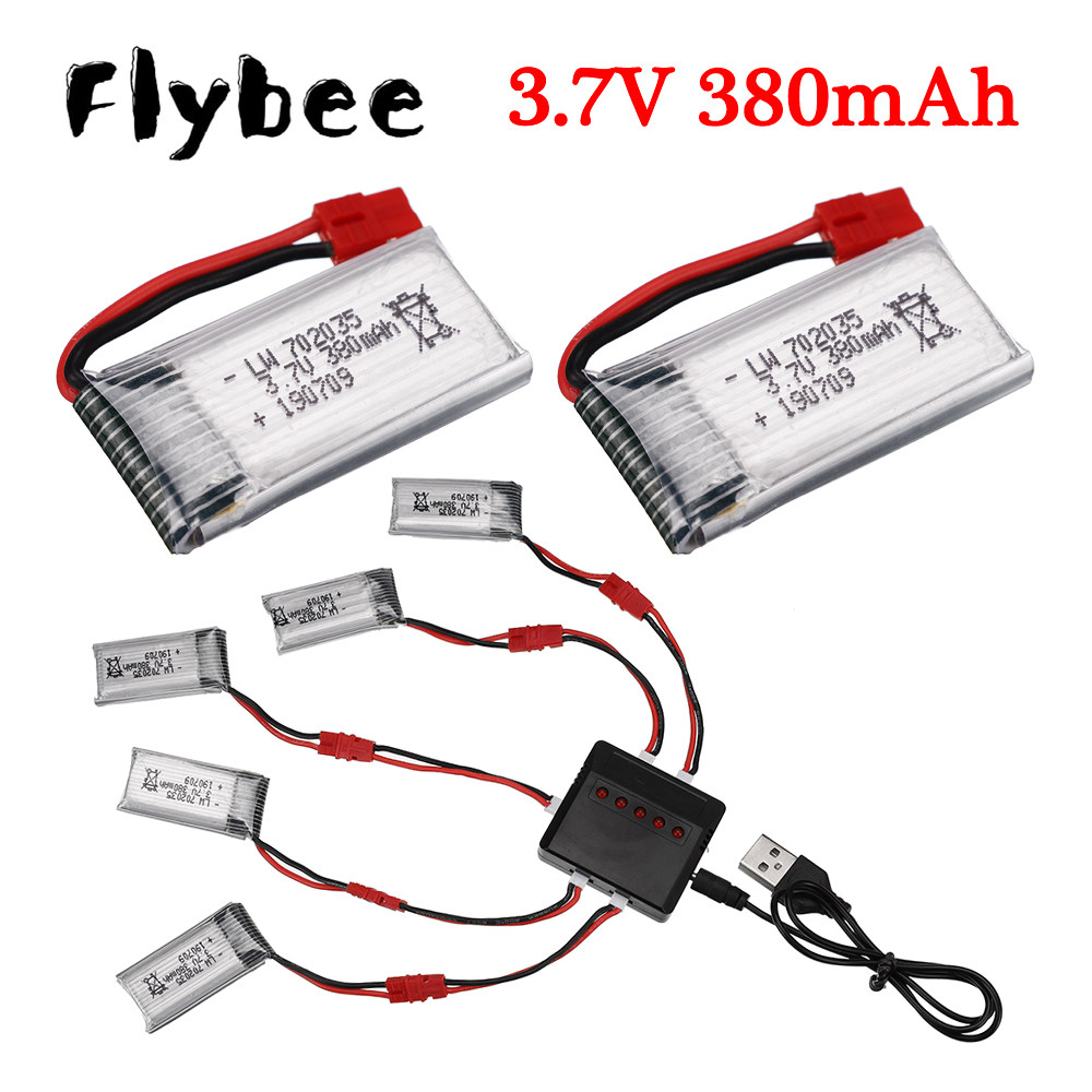 3.7V 380mAh Lipo Battery With  - огляд і ціна Drone Lipo Battery