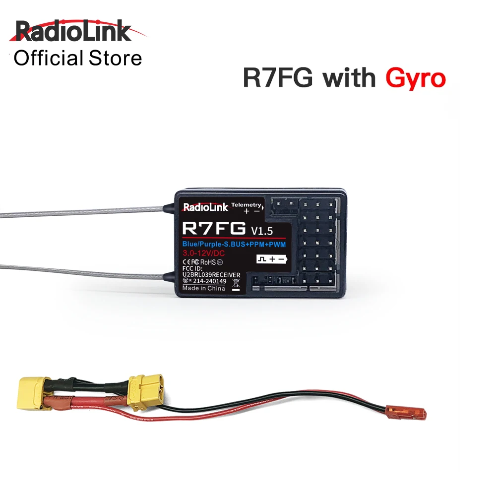 Radiolink R7FG 7 Channle 2.4G  - огляд і ціна Telemetry Module Rc