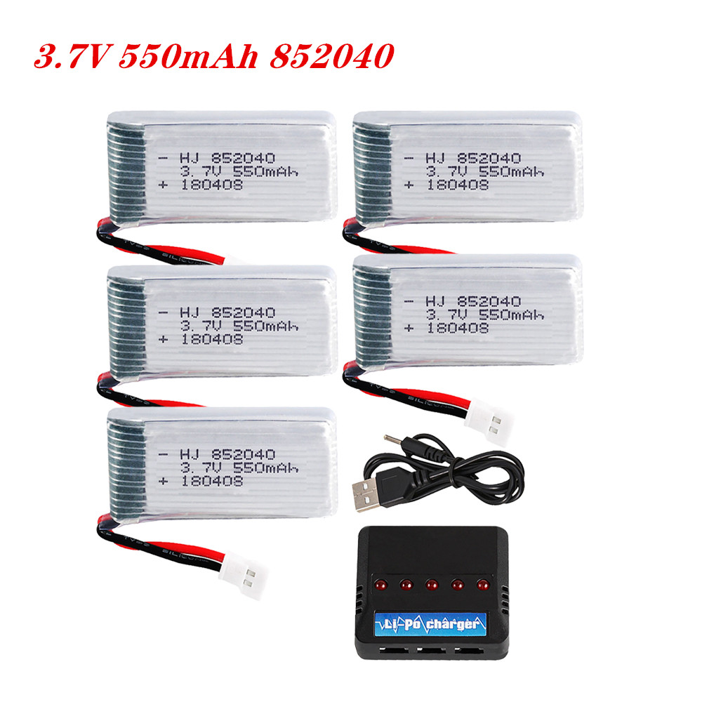 3.7V 550mAh 25C Lipo Battery 8 - огляд і ціна Drone Lipo Battery