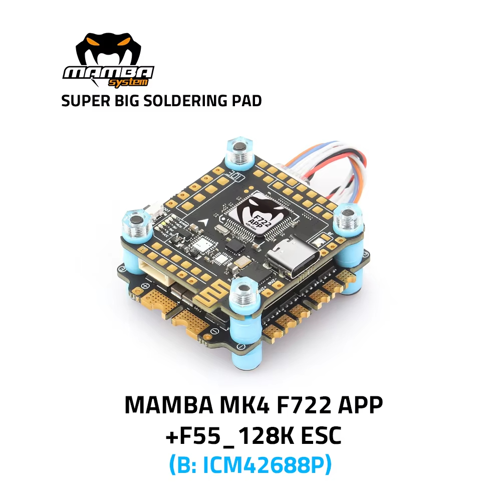 Diatone MAMBA F722 APP MK4 WIF - огляд і ціна Esc 4In1 Brushless