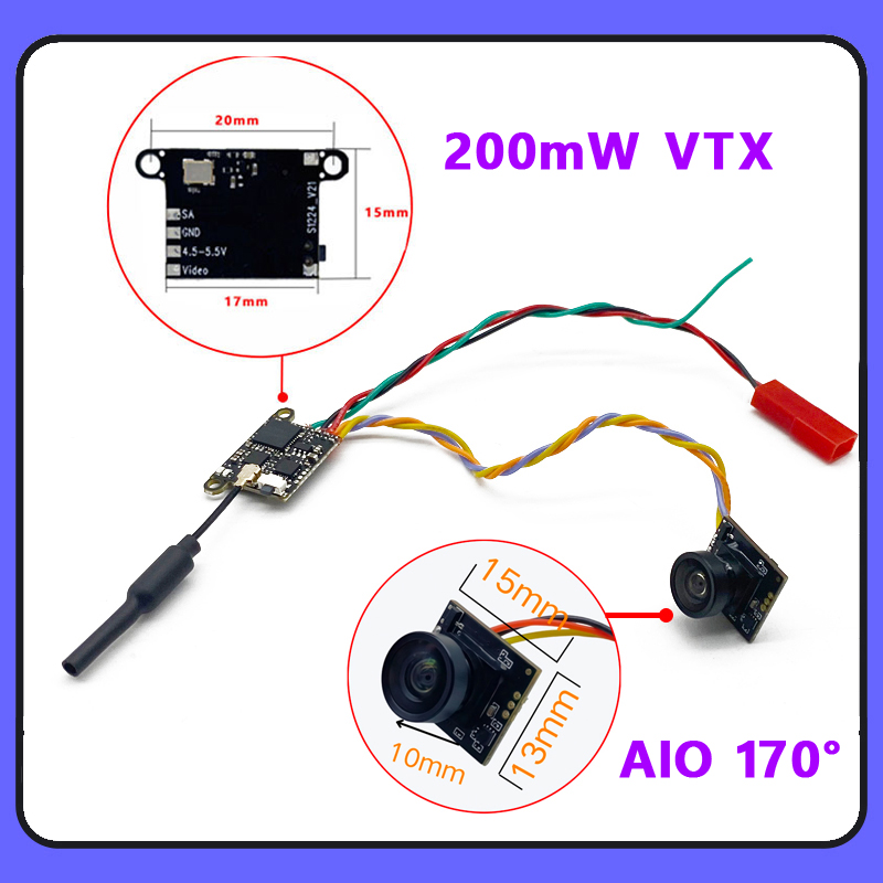 SLONWAKE 5.8G 1200TVL FPV Came - огляд і ціна Drone Rc Remote Control