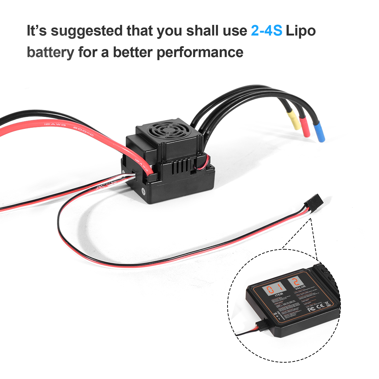 Upgrade Sensorless 60A 80A 120 - огляд і ціна Esc 4In1 Brushless