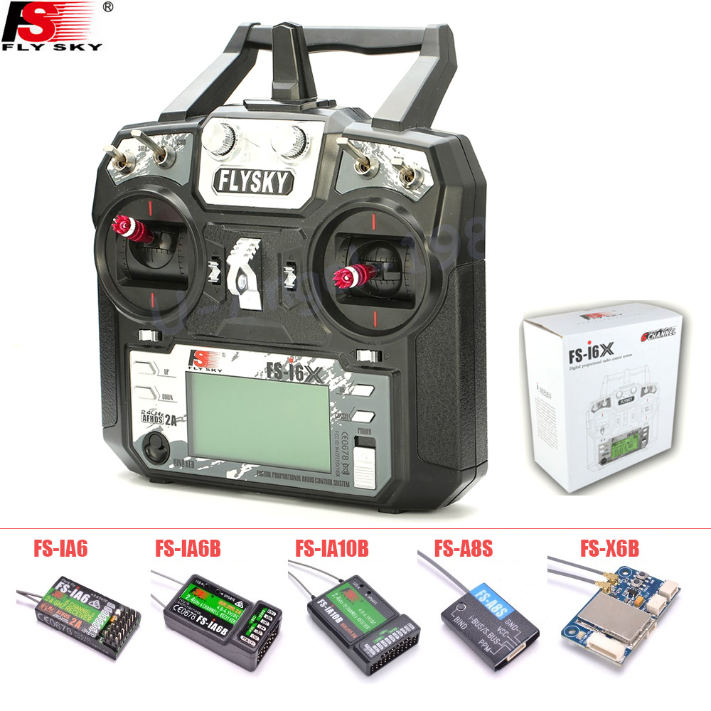 FLYSKY FS-i6X FS i6X 10CH 2.4G - огляд і ціна Telemetry Module Rc