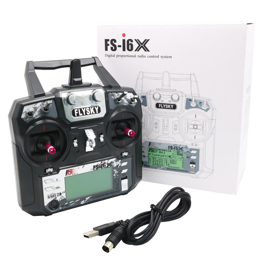 FLYSKY FS-i6X FS i6X 10CH 2.4G - огляд і ціна Telemetry Module Rc