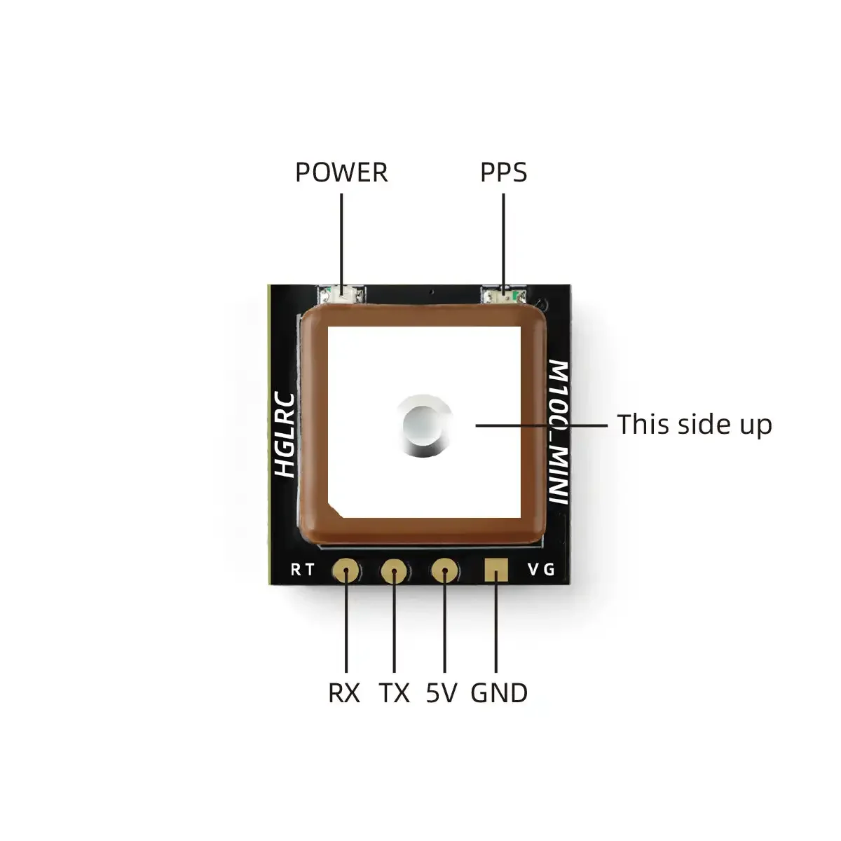 HGLRC M100 MINI GPS Module M10 - огляд і ціна Drone Rc Gps