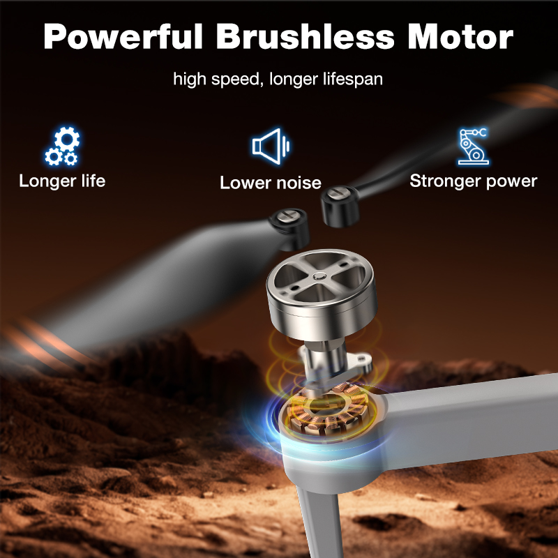 NEW Hot L017 Pro Drone Brushle - огляд і ціна Drone Rc Harness