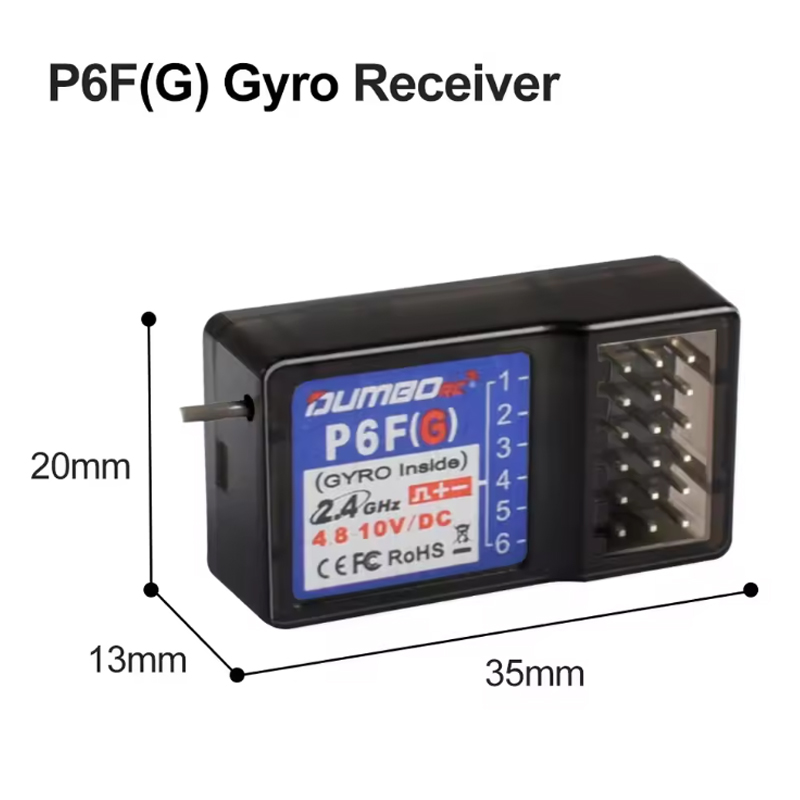 DUMBORC P6F/P6FG/P6DC/P6DCG 2. - огляд і ціна Telemetry Module Rc