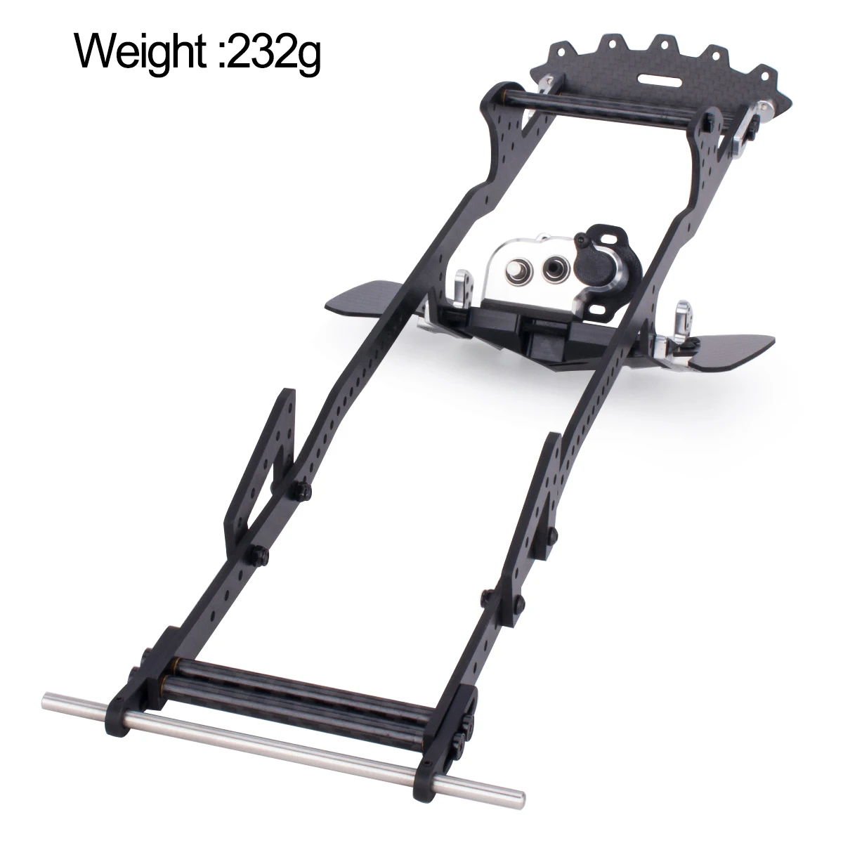 Carbon Fiber LCG Chassis Kit w - огляд і ціна Rc Rock Crawler