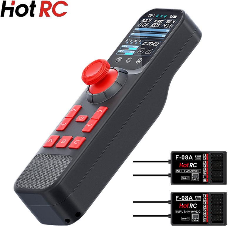 Hotrc DS-800 2.4Ghz 8CH FHSS R - огляд і ціна Telemetry Module Rc