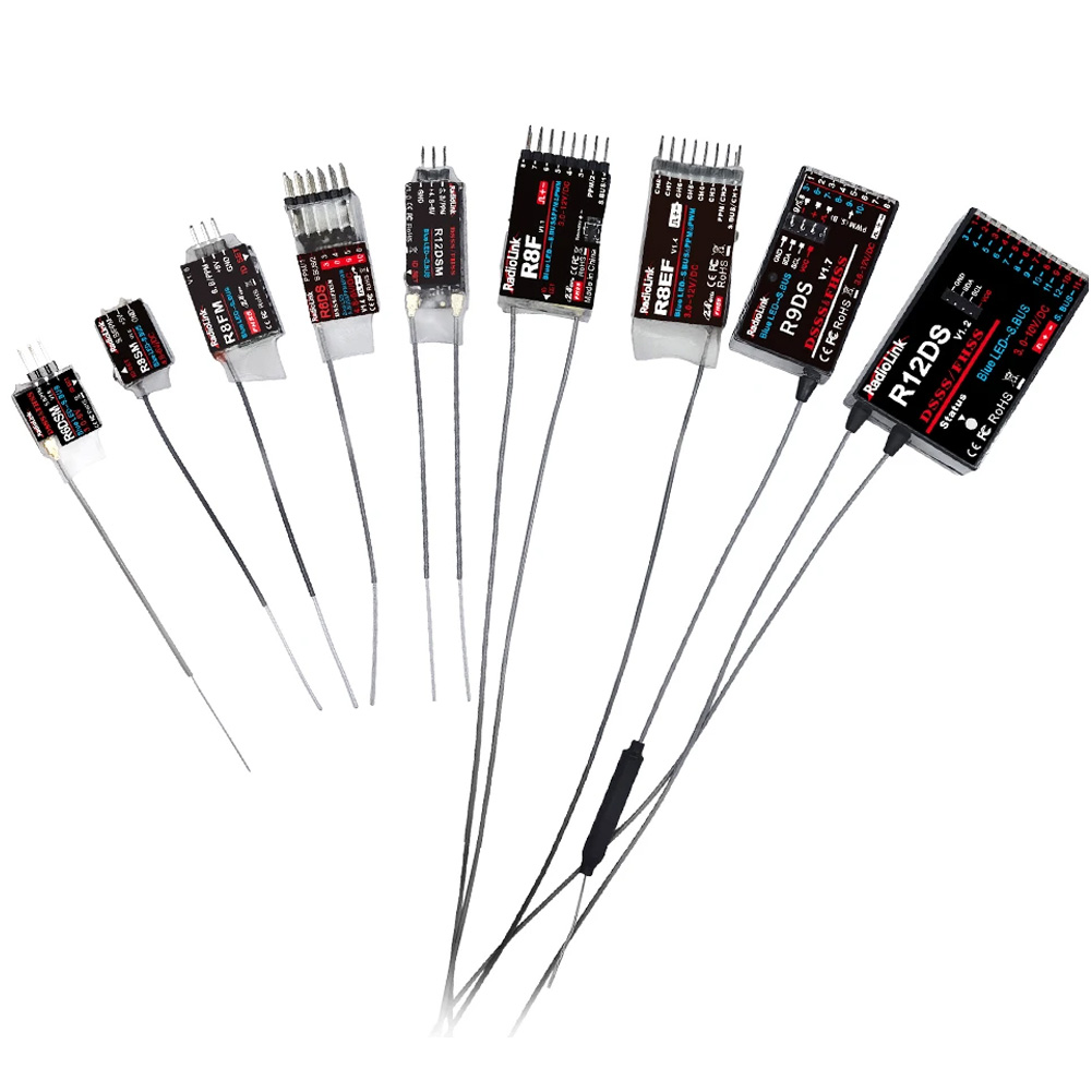 Radiolink R12DSM R12DS R9DS R8 - огляд і ціна Telemetry Module Rc