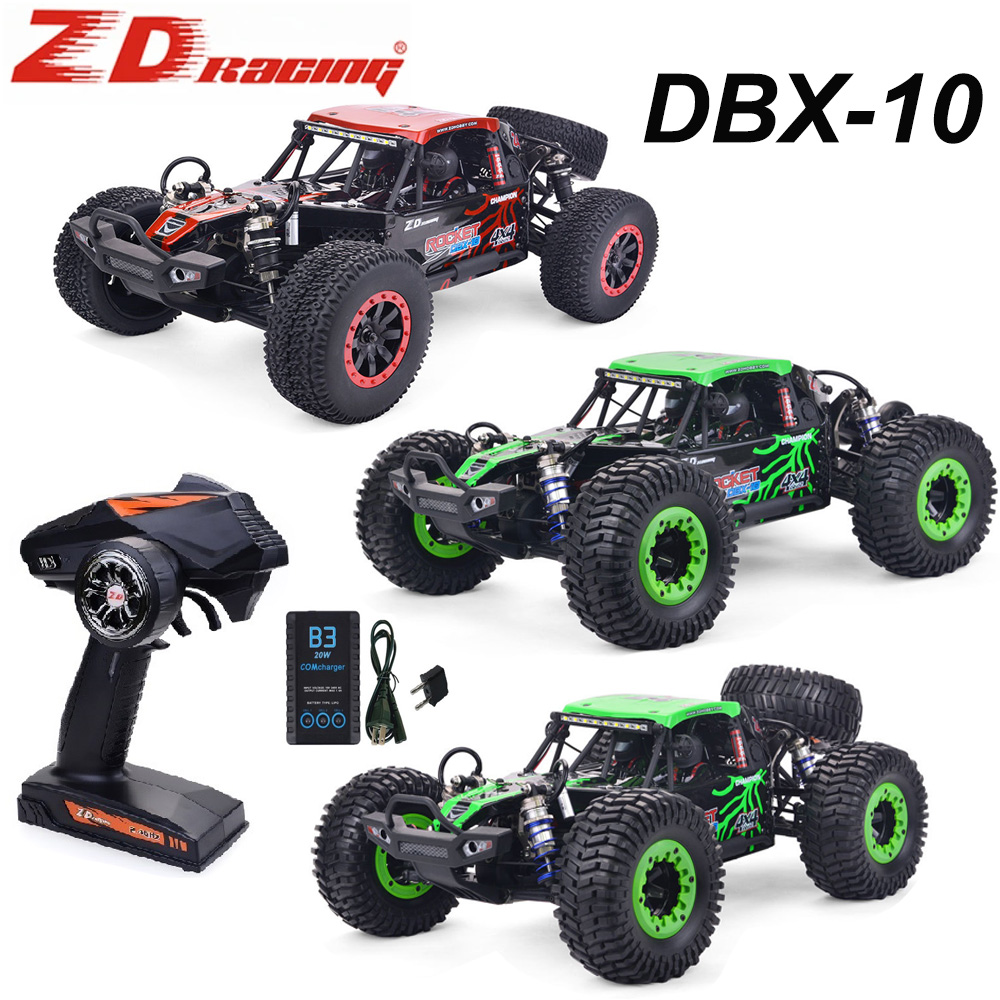 ZD Racing ROCKET DBX-10 1/10 R - огляд і ціна Esc 4In1 Brushless