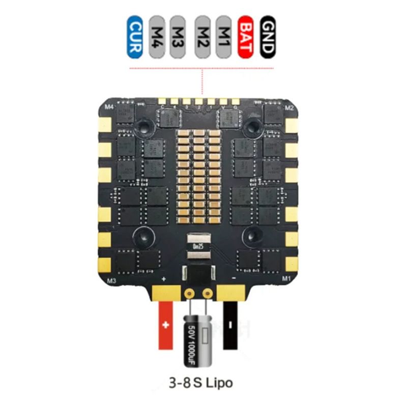 BLS 100A 4-In-1 ESC FPV Brushl - огляд і ціна Esc 4In1 Brushless