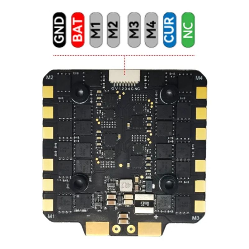 BLS 100A 4-In-1 ESC FPV Brushl - огляд і ціна Esc 4In1 Brushless